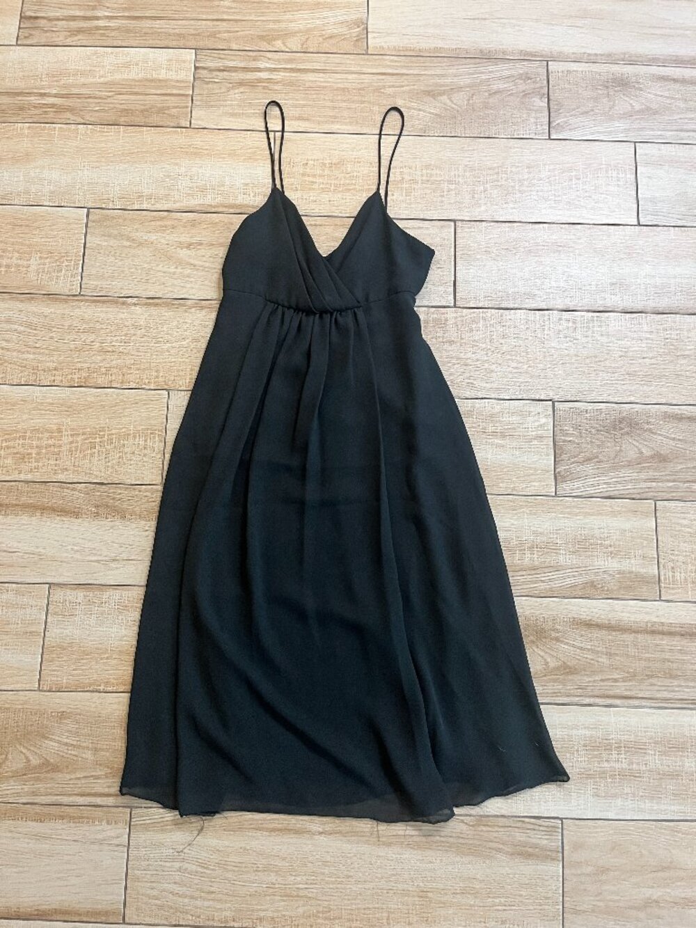 Womens Jack Bryan Vintage Black Midi Dress - M